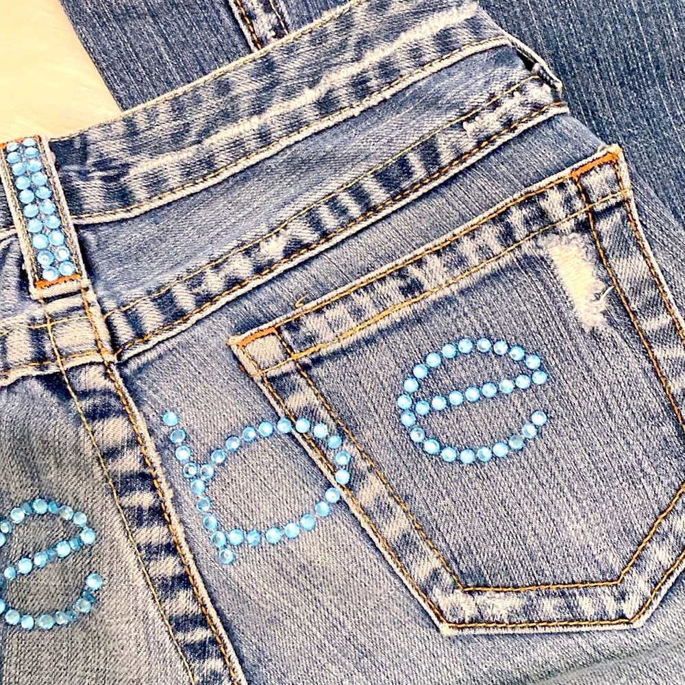 Bebe Denim Jean Like New Excellent Condition - Picture 10 of 13